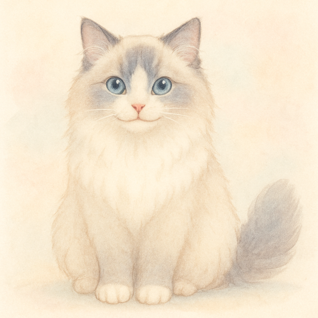 ラグドール猫